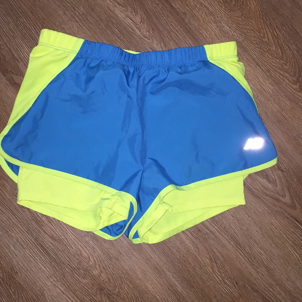 Shorts with spandex underneath